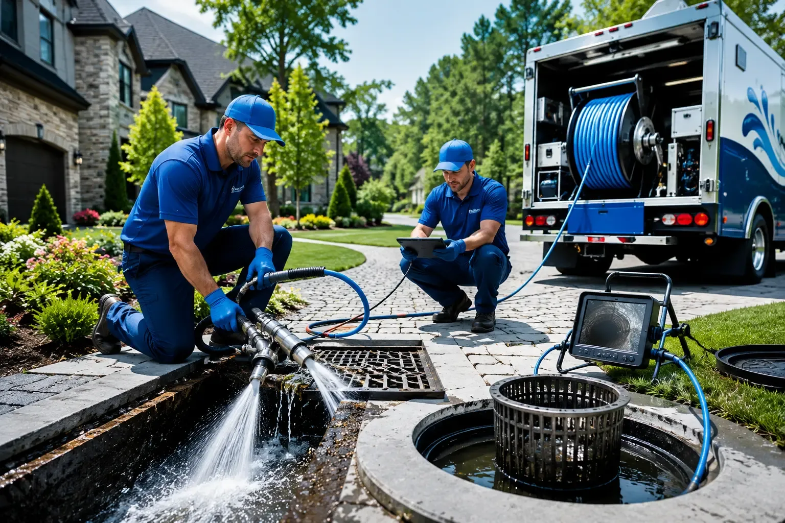 Local outdoor drain cleaning professionals in North Webster, IN